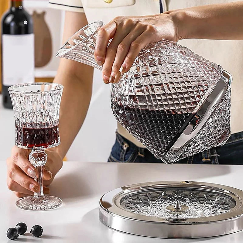 GlassGlide Wine Pitcher