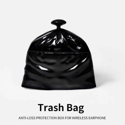 Rubbish Bag Headphones Cover