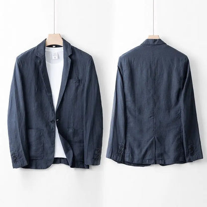 Caldo Cotton Two-piece Blazer Set