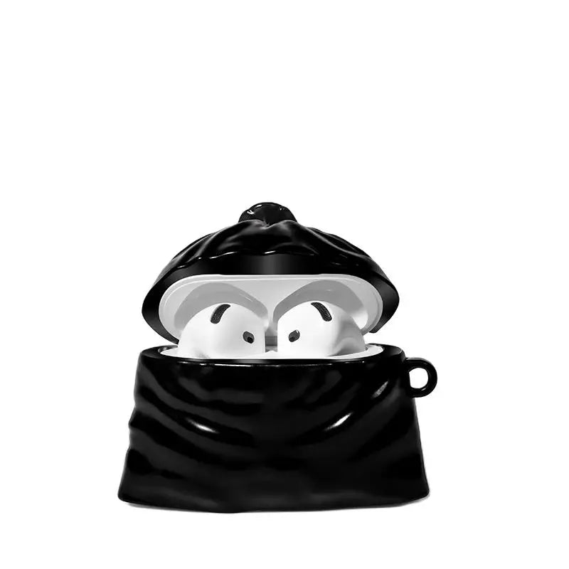 Rubbish Bag Headphones Cover
