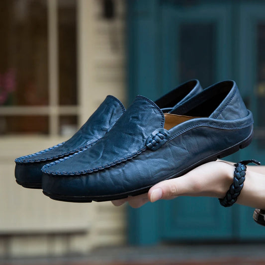 Marlon Leather Moccasins