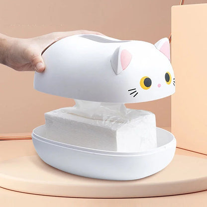 Cat Tissue Box