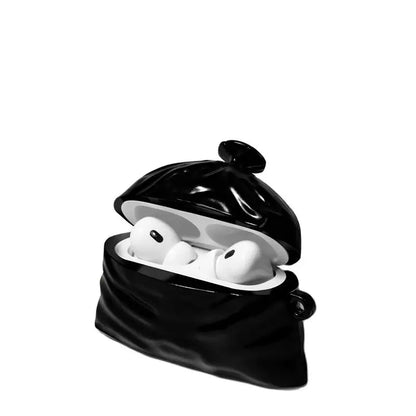 Rubbish Bag Headphones Cover