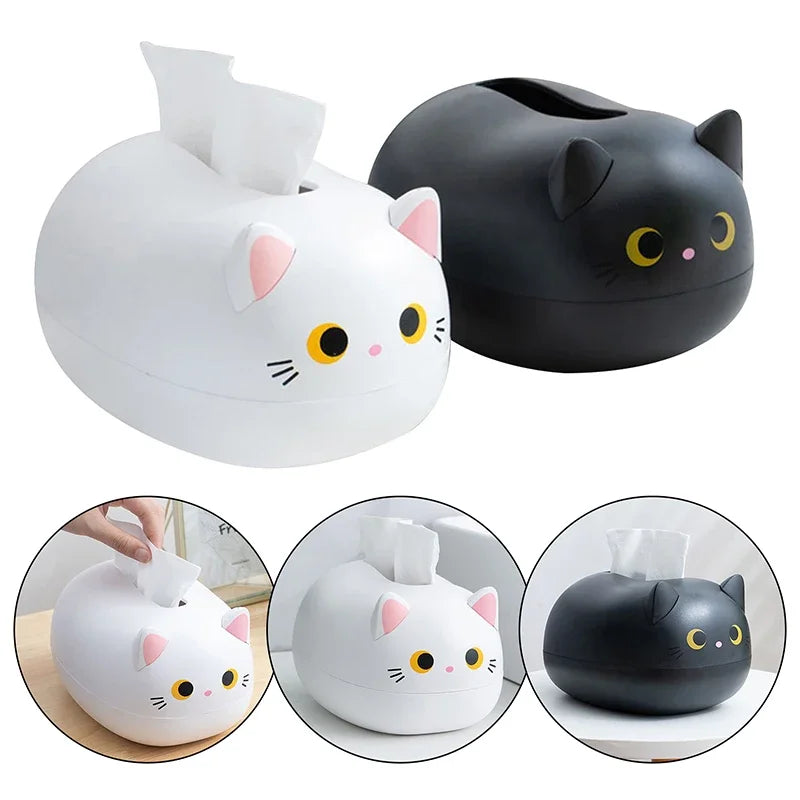 Cat Tissue Box
