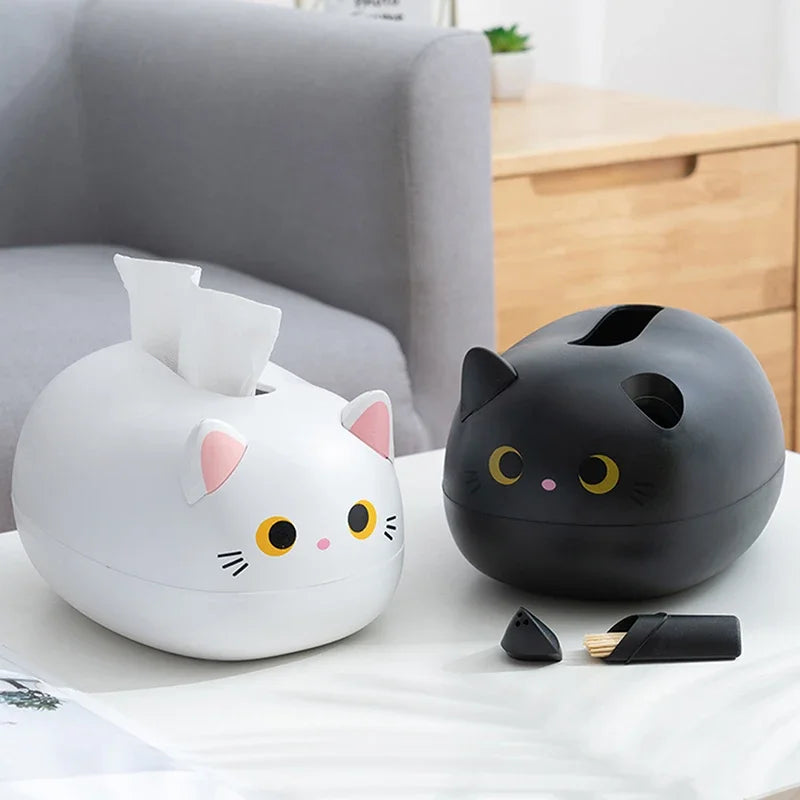 Cat Tissue Box