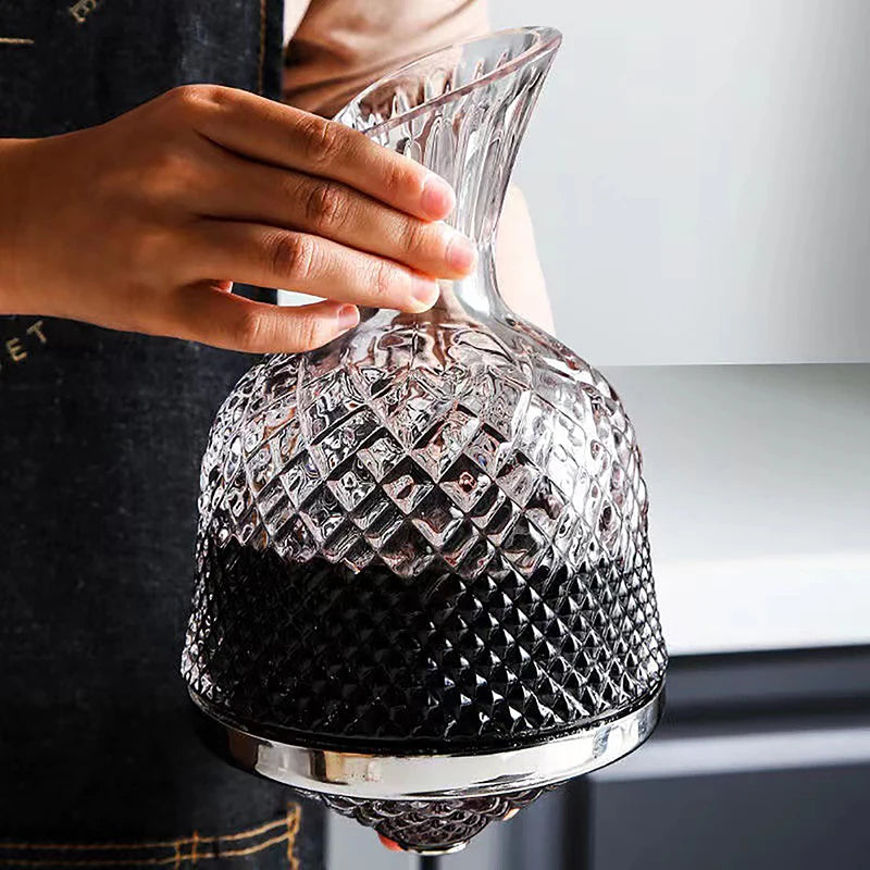 GlassGlide Wine Pitcher