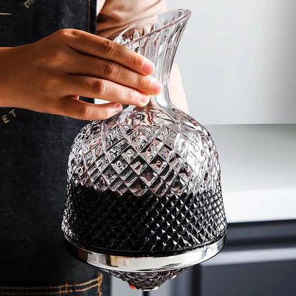 GlassGlide Wine Pitcher