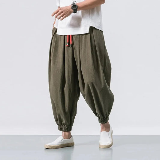Deacon Oversized Cotton Pants