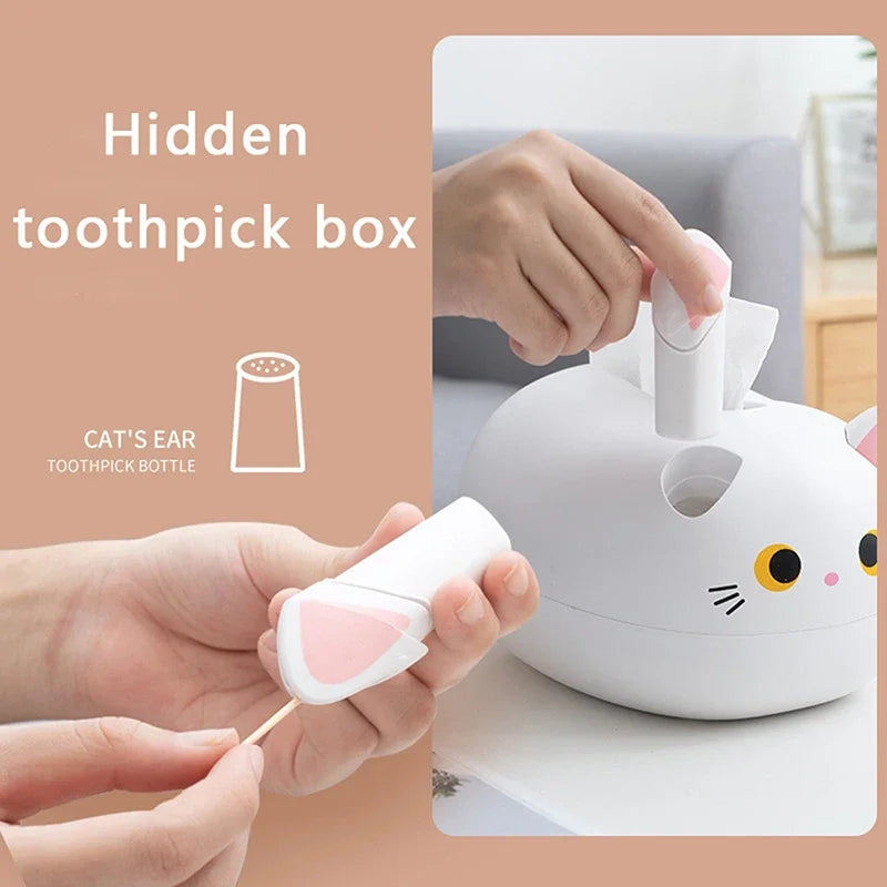 Cat Tissue Box